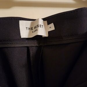 Grey crop dress pants